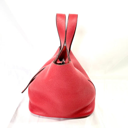 【中古美品】エルメス ピコタン PM ルージュカザック クレマンス