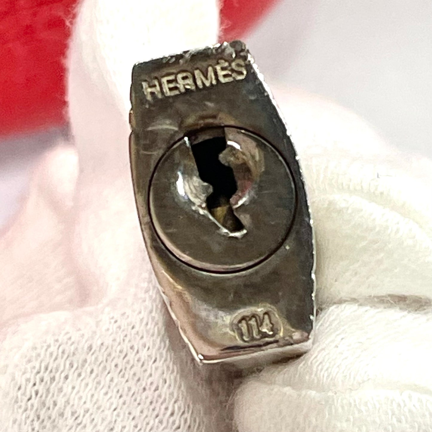 【中古美品】エルメス ピコタン PM ルージュカザック クレマンス