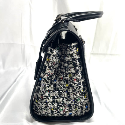 【中古美品】LOUIS VUITTON ルイヴィトン LVアーク ハンドバック マルチカラー ツイード M55501