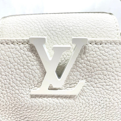 【中古美品】LOUIS VUITTON ルイヴィトン カプシーヌ ミニ ハンドバッグ トリヨンレザー ホワイト