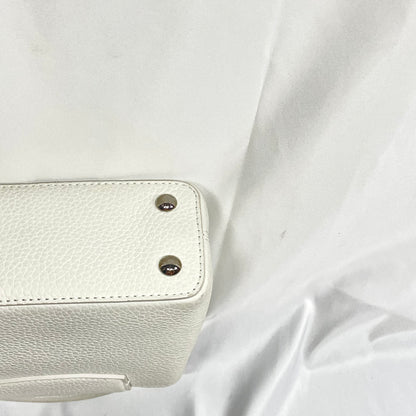 【中古美品】LOUIS VUITTON ルイヴィトン カプシーヌ ミニ ハンドバッグ トリヨンレザー ホワイト