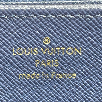 【中古美品】LOUIS VUITTON ルイヴィトン モノグラム ジャガード ラミネーテッド ジッピー ウォレット 長財布 M824687