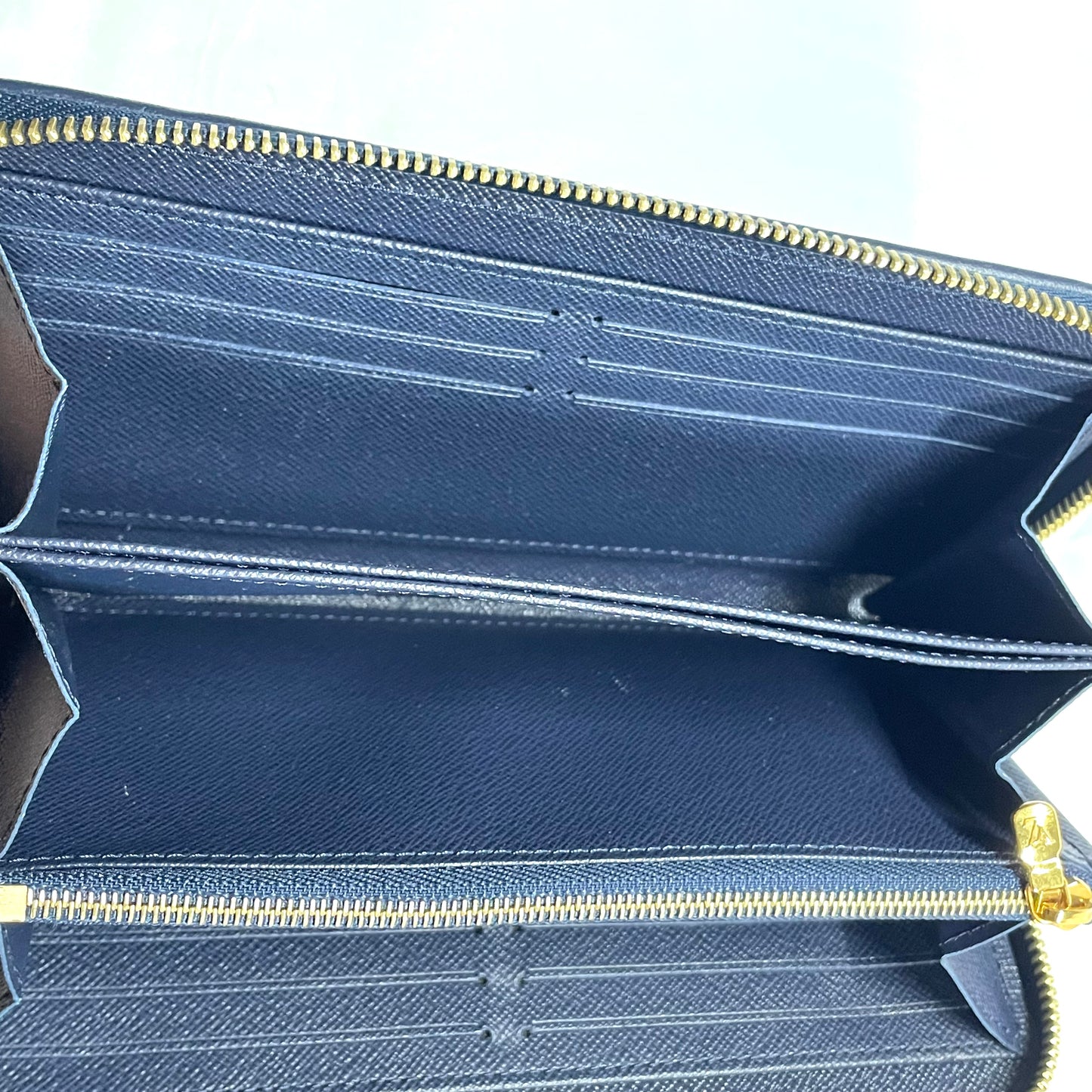 【中古美品】LOUIS VUITTON ルイヴィトン モノグラム ジャガード ラミネーテッド ジッピー ウォレット 長財布 M824687