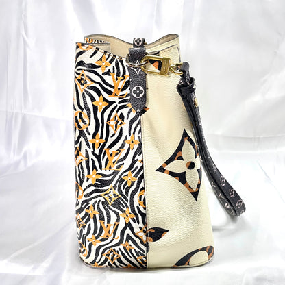 【中古B】LOUIS VUITTON ルイヴィトン モノグラム ジャングル ネオノエ ショルダー バケット バッグ 巾着 M44679
