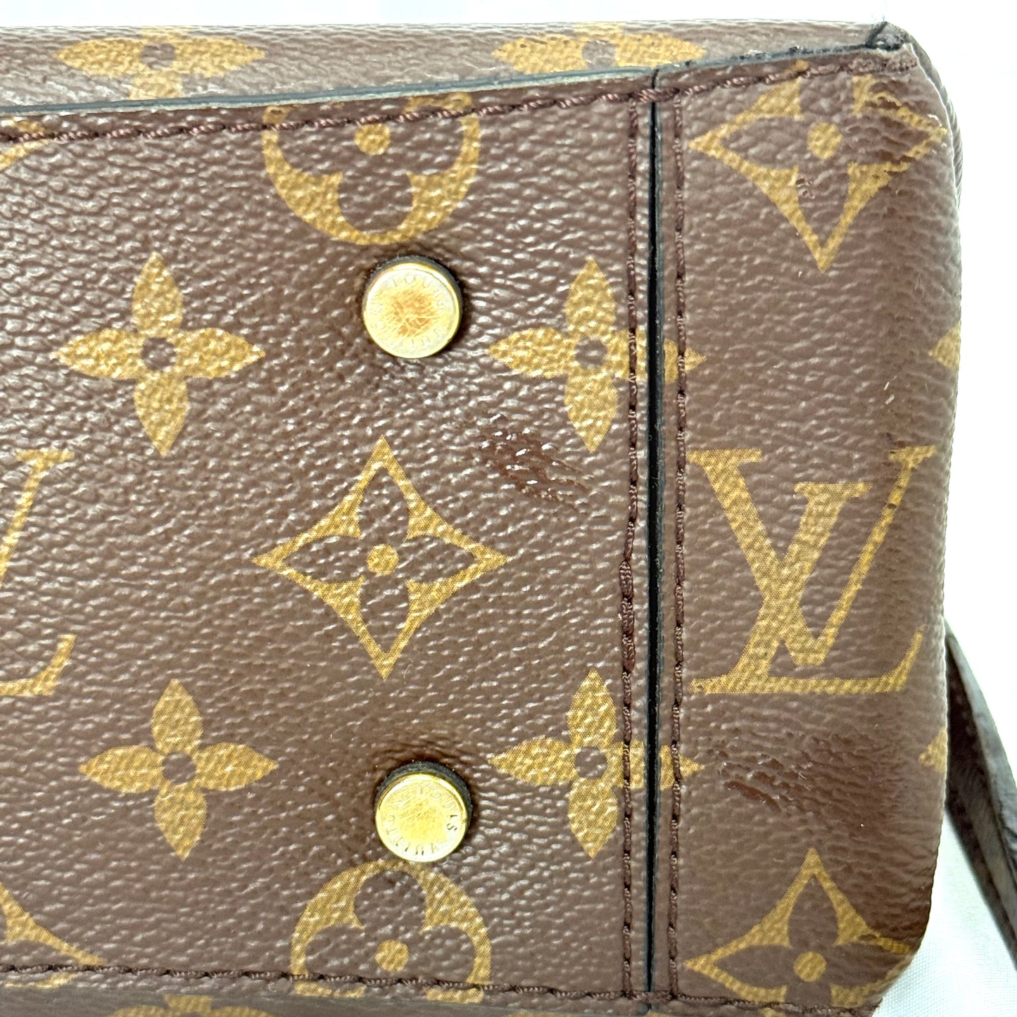 【中古B】ルイヴィトン ワンハンドル フラップバッグ MM モノグラム M43125