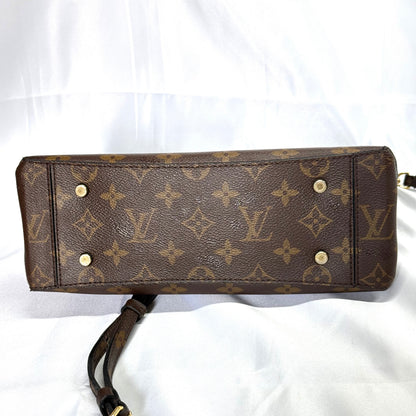 【中古B】ルイヴィトン ワンハンドル フラップバッグ MM モノグラム M43125