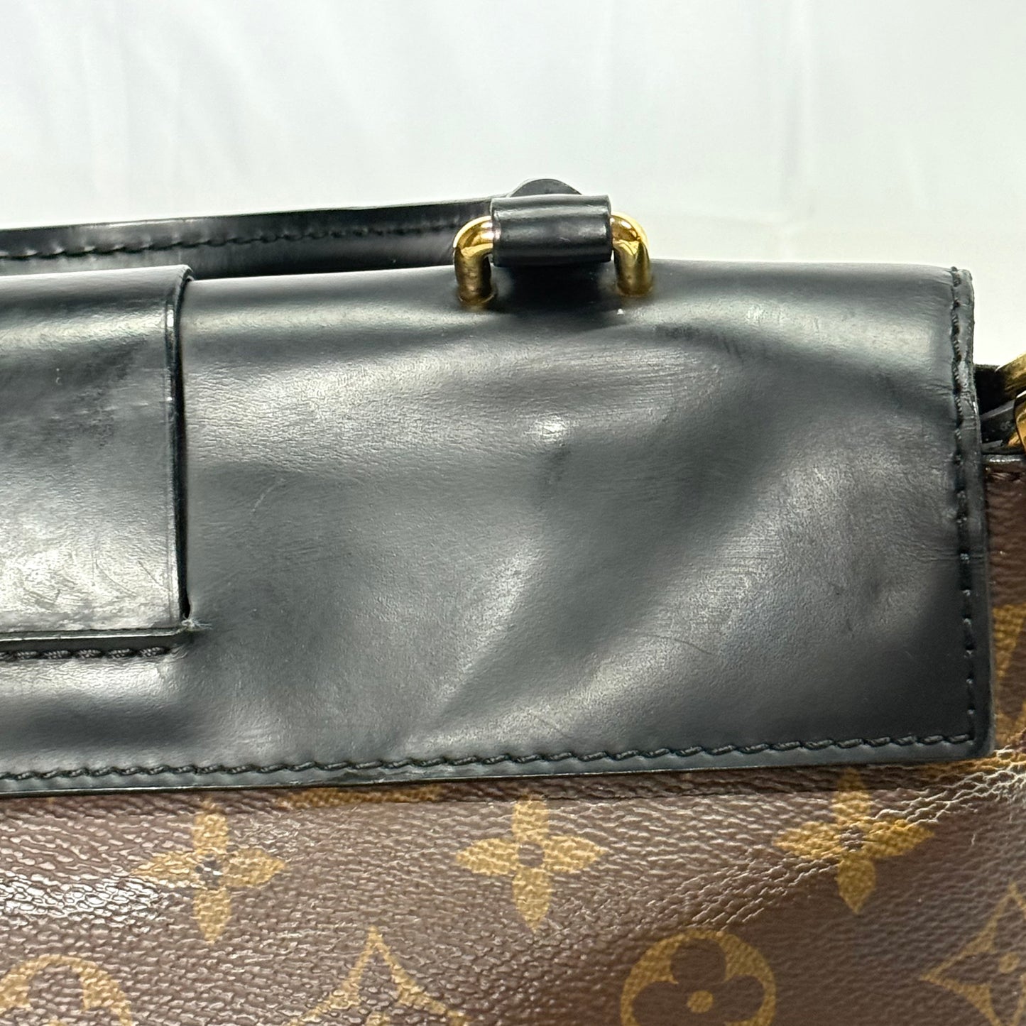 【中古B】ルイヴィトン ワンハンドル フラップバッグ MM モノグラム M43125