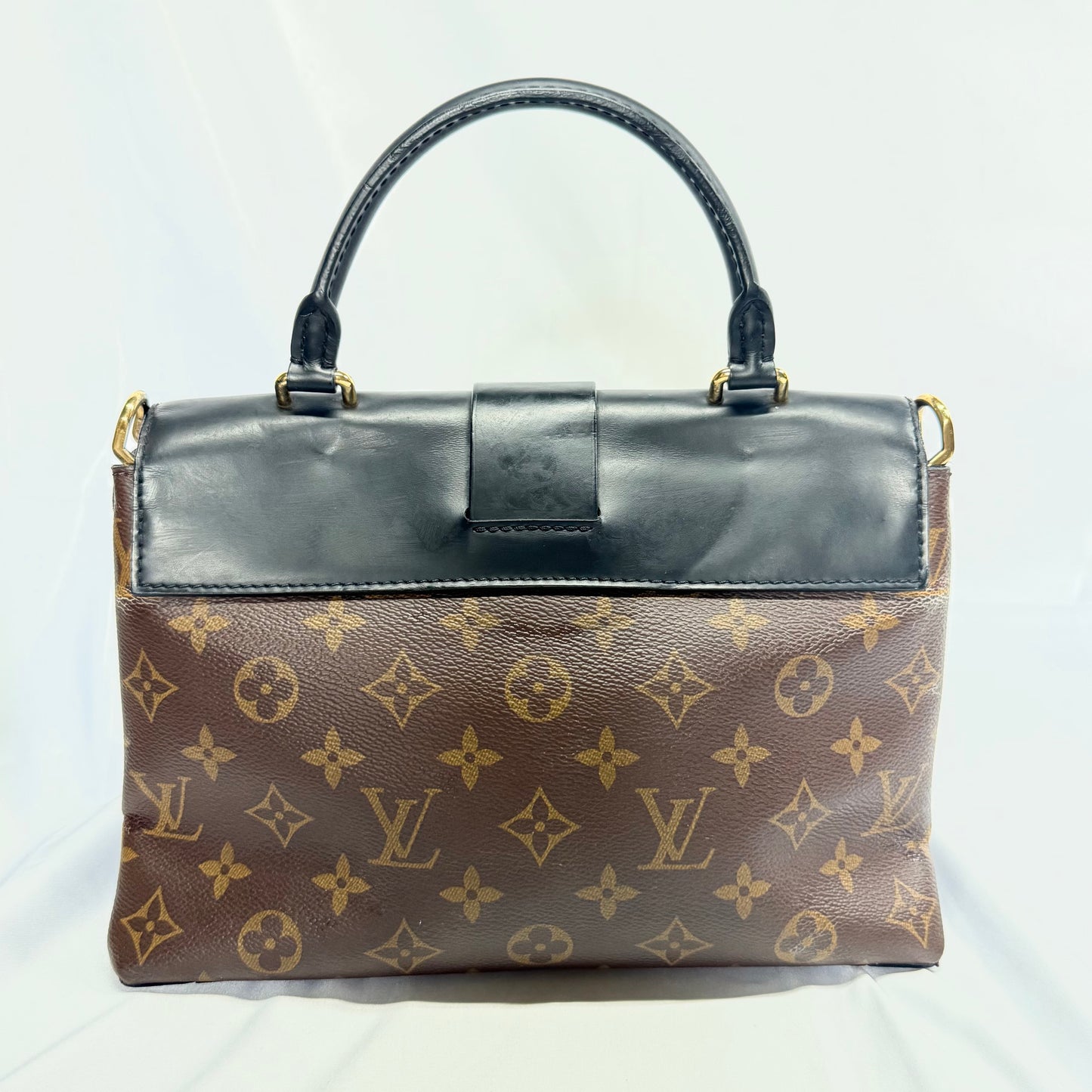 【中古B】ルイヴィトン ワンハンドル フラップバッグ MM モノグラム M43125